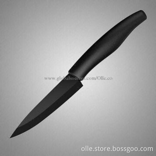 4 Inches Black Blade Ceramic Paring Knife B100G